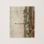 Pilotin Jetty, Le Havre, Misty von Camille Pissarr Puzzle (Vertikal)