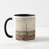 Pilotin Jetty, Le Havre, Misty von Camille Pissarr Tasse (Links)