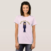 Pilotin T-Shirt (Vorne ganz)