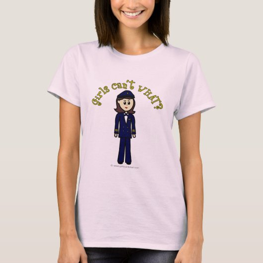 Pilotin T-Shirt (Vorderseite)