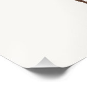 Pilotin "Whimsical Teddy Bear" Personalisiert Poster (Ecke)