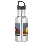 Pilotinsel Leuchtturmflasche Edelstahlflasche (Rückseite)