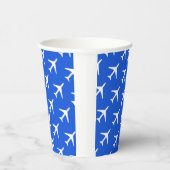 Pilotlampen für Funky White Flugzeug Pappbecher (Rechts)