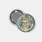 Pilotmagazin "Ragged Aces" Magnet (Vorderseite/Rückseite)