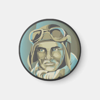 Pilotmagazin "Ragged Aces" Magnet