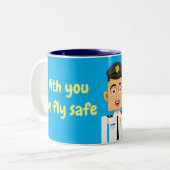 Piloto Zweifarbige Tasse (Vorderseite Links)