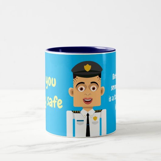 Piloto Zweifarbige Tasse (Mittel)