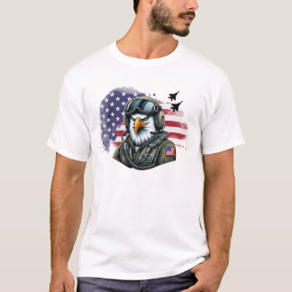 Pilotprogramm für Adlerflieger mit F-15-Jets und F T-Shirt