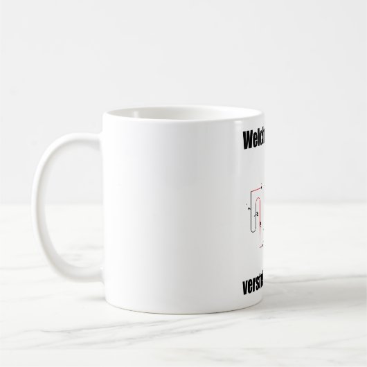Pilotprogramm für Aresti Symbols Aerobatics Kaffeetasse (Links)