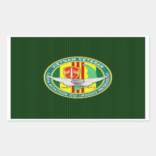 Pilotprogramm für ASA 146. AVN (RR) Rechteckiger Aufkleber