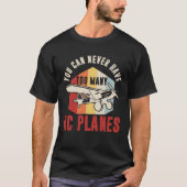 Pilotprogramm für das Flugzeug "Flugzeugeigentümer T-Shirt (Vorderseite)