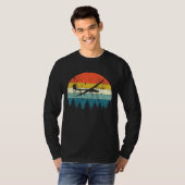 Pilotprogramm für das Flugzeug von Flugzeugrumpf f T-Shirt (Vorne ganz)