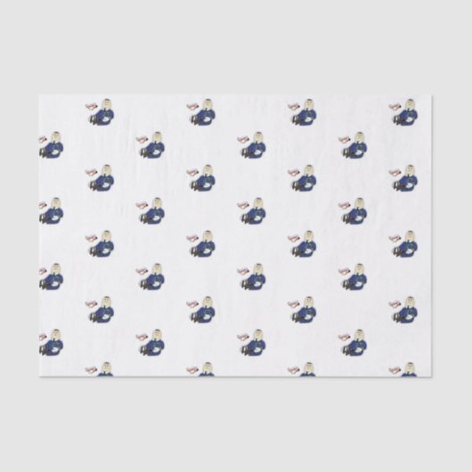 Pilotprogramm für dekoratives Gewebe Seidenpapier (Vorderseite)