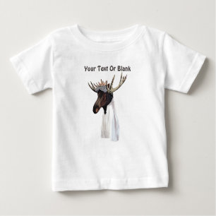 Pilotprogramm für den Flug von Elch Baby T-shirt