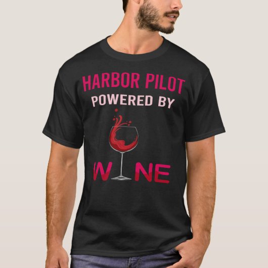Pilotprogramm für den Weinhafen T-Shirt (Vorderseite)