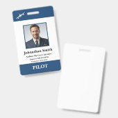 Pilotprogramm für die Berufliche Foto-ID Ausweis (Vorder- & Rückseite)
