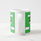 Pilotprogramm für Dinosaurier Kinderzimmer Art Jumbo-Tasse (Rückseite)