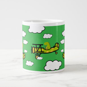 Pilotprogramm für Dinosaurier Kinderzimmer Art Jumbo-Tasse