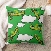 Pilotprogramm für Dinosaurier Kinderzimmer Art Kissen (Decke)