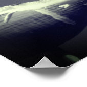 Pilotprogramm für Drachenfliege Schwarz-Weiß Poster (Ecke)