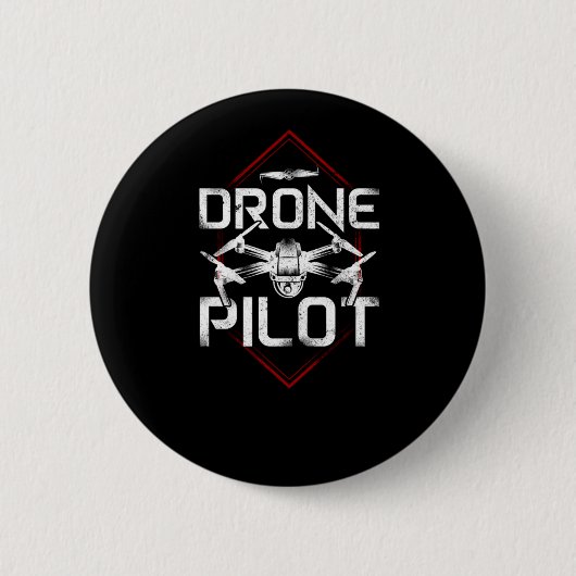 Pilotprogramm für Drohne Button (Vorderseite)