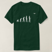 Pilotprogramm für Drohne-Evolution-Drohne T-Shirt (Design vorne)