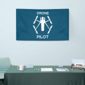 Pilotprogramm für Drohne in Klassen Banner (Messeveranstaltung)