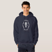 Pilotprogramm für Drohne in Klassen Hoodie (Vorne ganz)