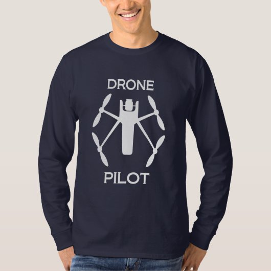 Pilotprogramm für Drohne in Klassen T-Shirt (Vorderseite)