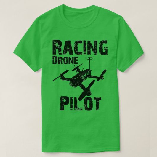 Pilotprogramm für Drohne T-Shirt (Design vorne)