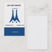 Pilotprogramm für Drohnenflugdiagramme Visitenkarte (Vorne/Hinten)