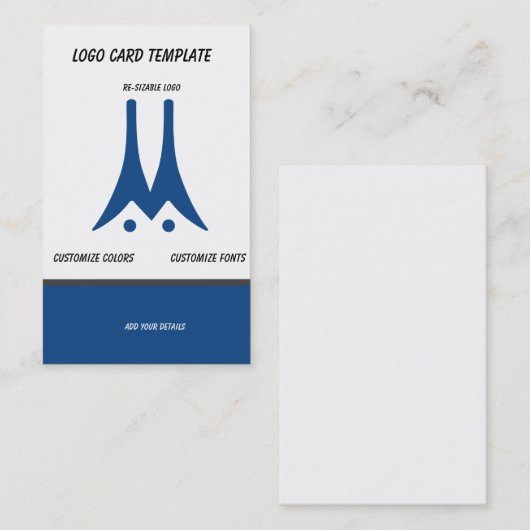 Pilotprogramm für Drohnenflugdiagramme Visitenkarte (Vorne/Hinten)