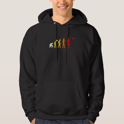 Pilotprogramm für Drohnenformgebung zur Evolution Hoodie (Vorderseite)