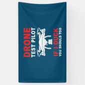 Pilotprogramm für Drohnenprüfungen Banner (Vertikal)