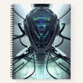 Pilotprogramm für Droid-Fighter-Kämpfer im virtuel Notizblock (Vorderseite)