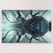 Pilotprogramm für Droid-Fighter-Kämpfer im virtuel Puzzle (Horizontal)