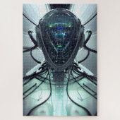 Pilotprogramm für Droid-Fighter-Kämpfer im virtuel Puzzle (Vertikal)