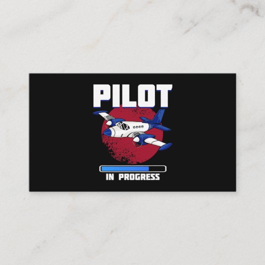 Pilotprogramm für einen künftigen Pilotakt Visitenkarte (Vorderseite)