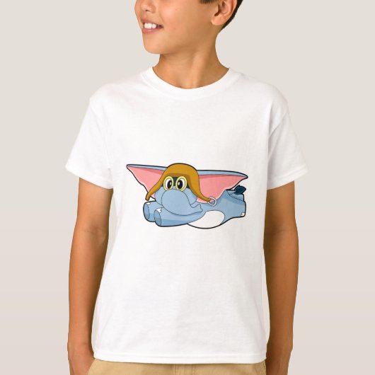 Pilotprogramm für Elefanten T-Shirt (Vorderseite)