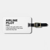 Pilotprogramm für Fluggesellschaften - Definition Gepäckanhänger (Vorderseite horizontal)