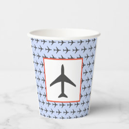 Pilotprogramm für Flugzeug-Luftfahrzeuge Pappbecher