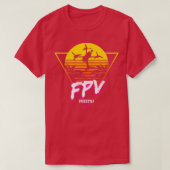 Pilotprogramm für FPV Freestyle Drone T-Shirt (Design vorne)