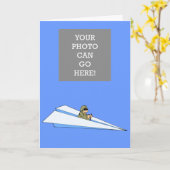 Pilotprogramm für Funny Paper Karte (Gelbe Blume)