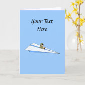 Pilotprogramm für Funny Paper Karte (Gelbe Blume)