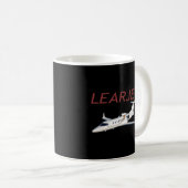 Pilotprogramm für Gelerntes Flugzeug Kaffeetasse (VorderseiteRechts)