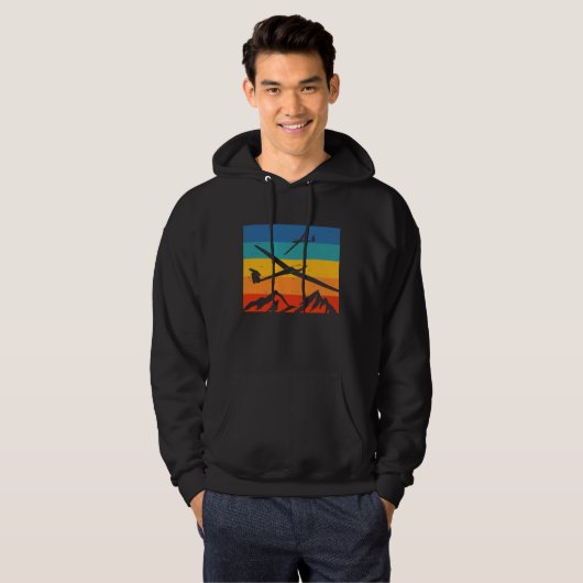 Pilotprogramm für Gleitschirmflieger Hoodie (Vorne ganz)