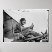 Pilotprogramm für Helene Dutrieua-Pioneering-Aviat Poster (Vorne)