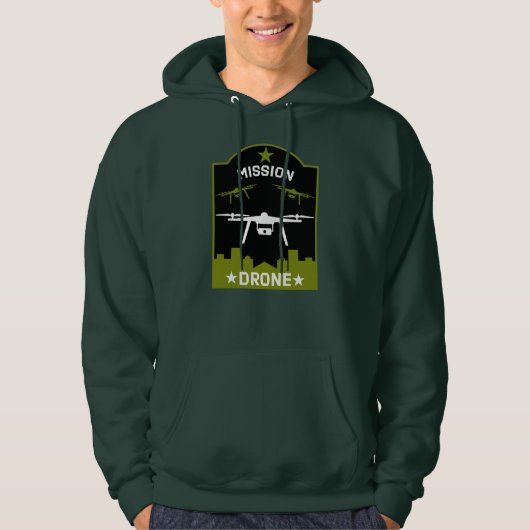 Pilotprogramm für Hobby Drone Hoodie (Vorderseite)
