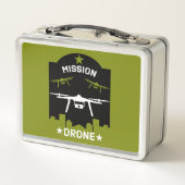Pilotprogramm für Hobby Drone Metall Brotdose (Rückseite)