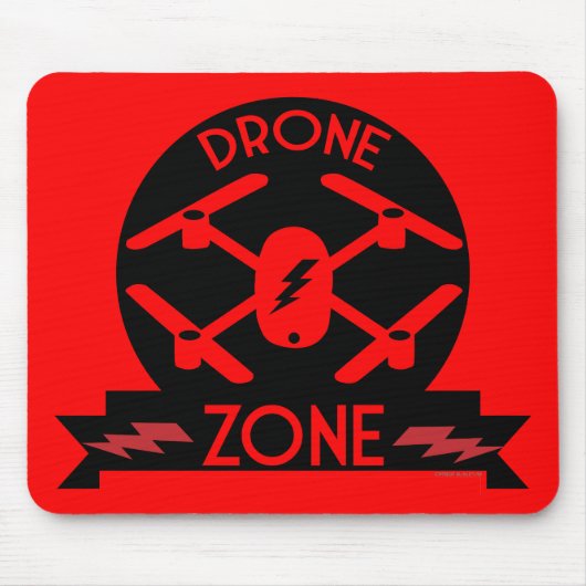 Pilotprogramm für Hobby Drone Mousepad (Vorne)